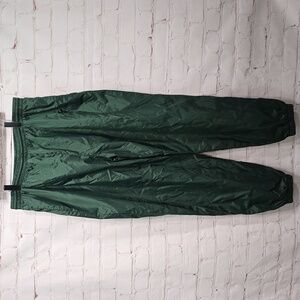Vintage 90’s USA Lined Nylon Drawstring Track Pant Water Resistant Mens Size Xl